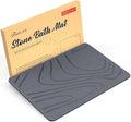 Stone Bath Mat, Diatomaceous Earth Shower Mat, Non-Slip Super Absorbent Quick Drying Bathroom Floor Mat, Natural, Easy to Clean