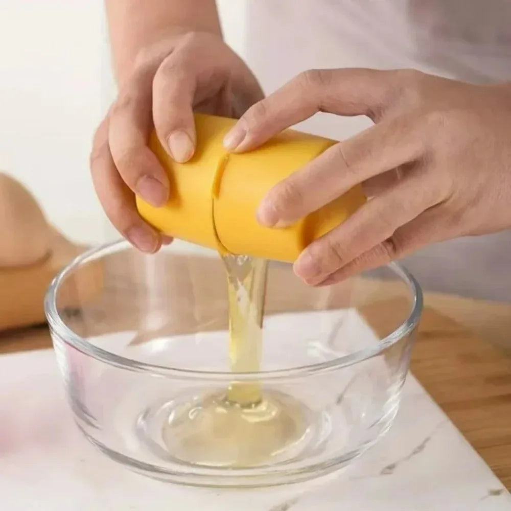 New Egg Shell Opener Portable Egg Opener Kitchen Handheld Egg Shell Crusher Household Press Egg Shell Separator