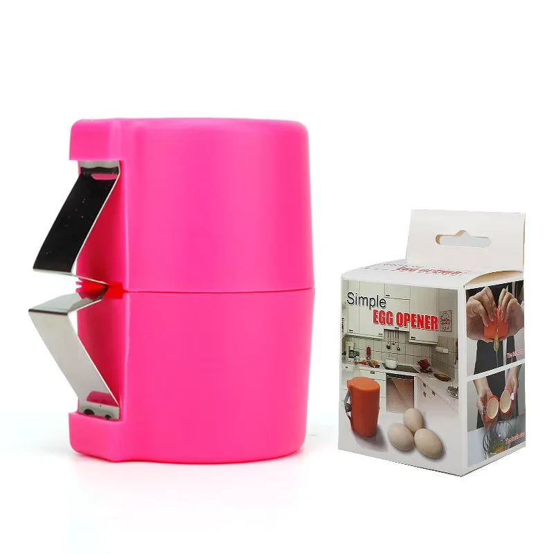 New Egg Shell Opener Portable Egg Opener Kitchen Handheld Egg Shell Crusher Household Press Egg Shell Separator