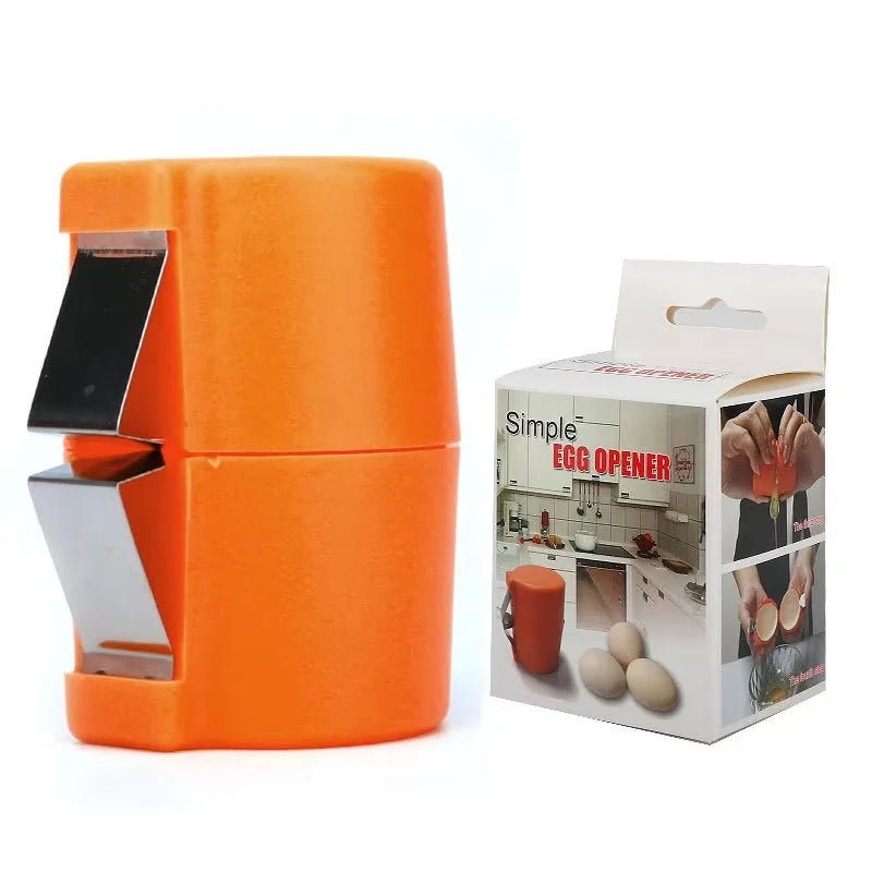 New Egg Shell Opener Portable Egg Opener Kitchen Handheld Egg Shell Crusher Household Press Egg Shell Separator